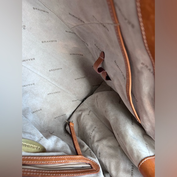 Brahmin RARE Vintage leather purse boho cottagecore quiet luxury - Picture 12 of 17